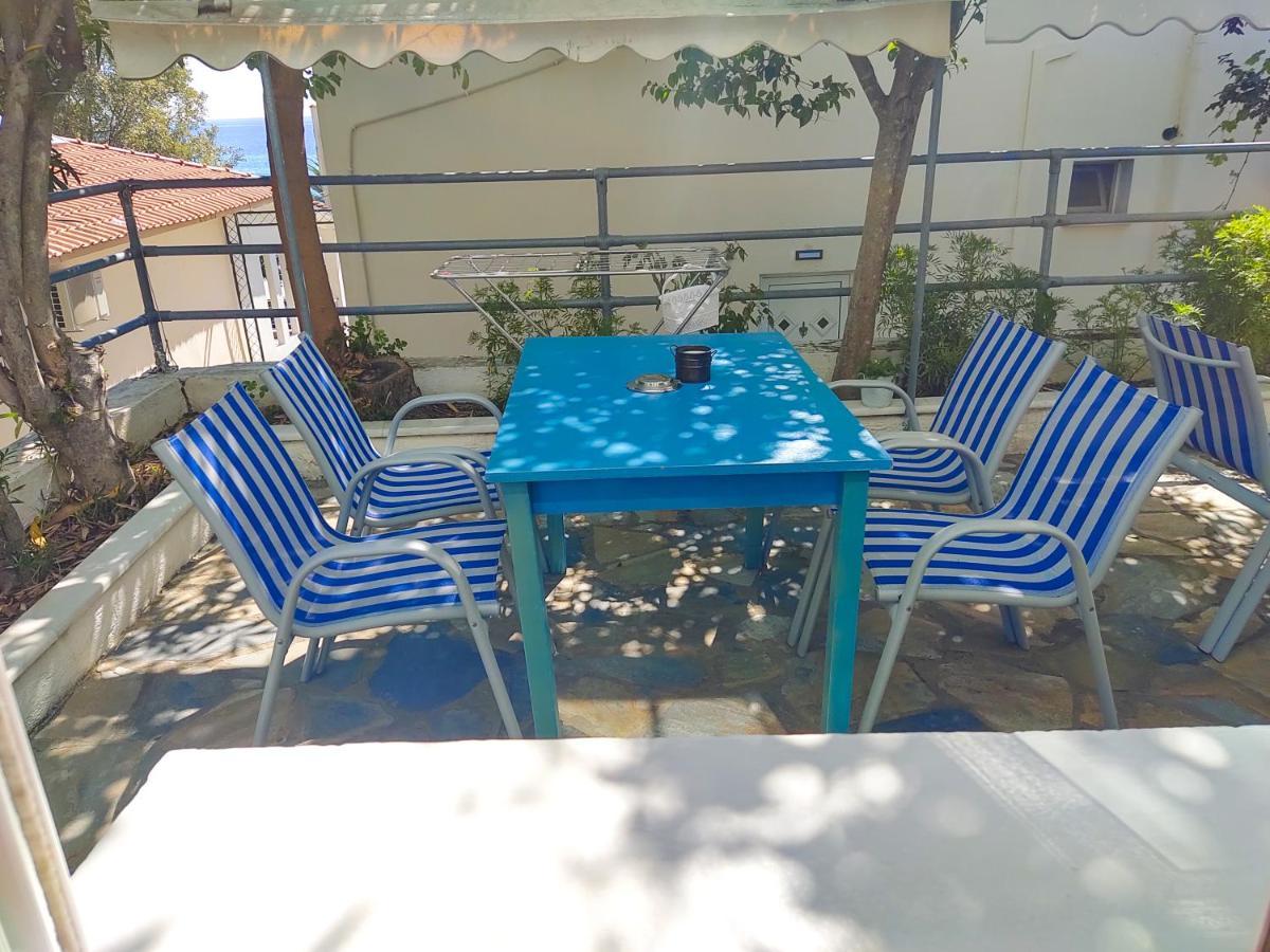 Ellinas Hotel Chrisi Ammoudia Exteriör bild