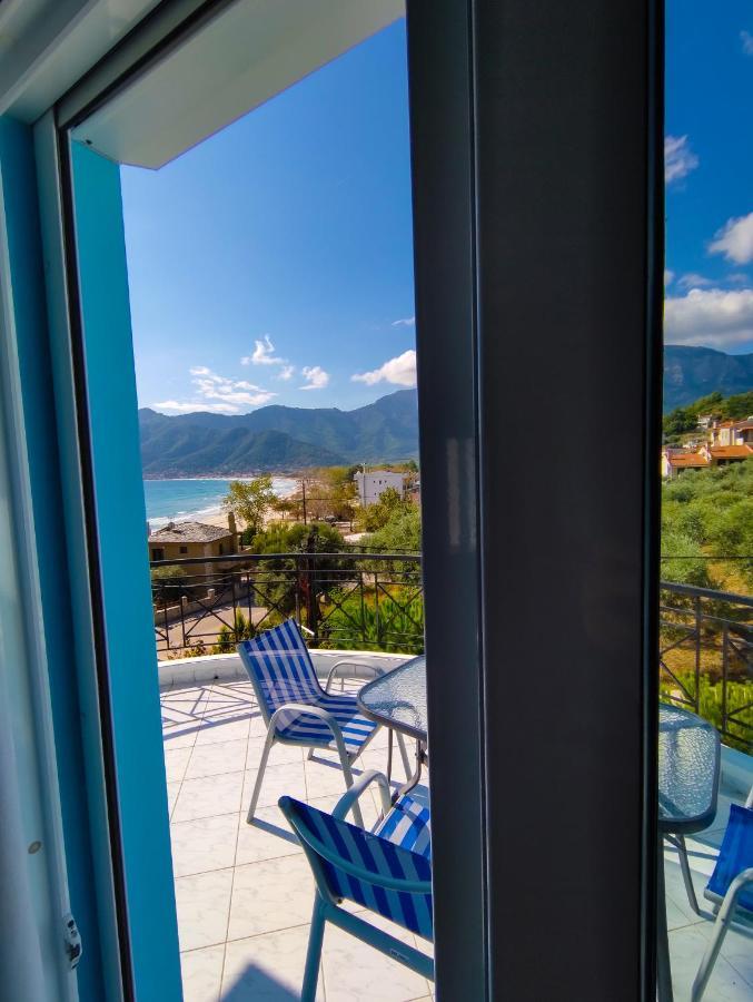 Ellinas Hotel Chrisi Ammoudia Exteriör bild