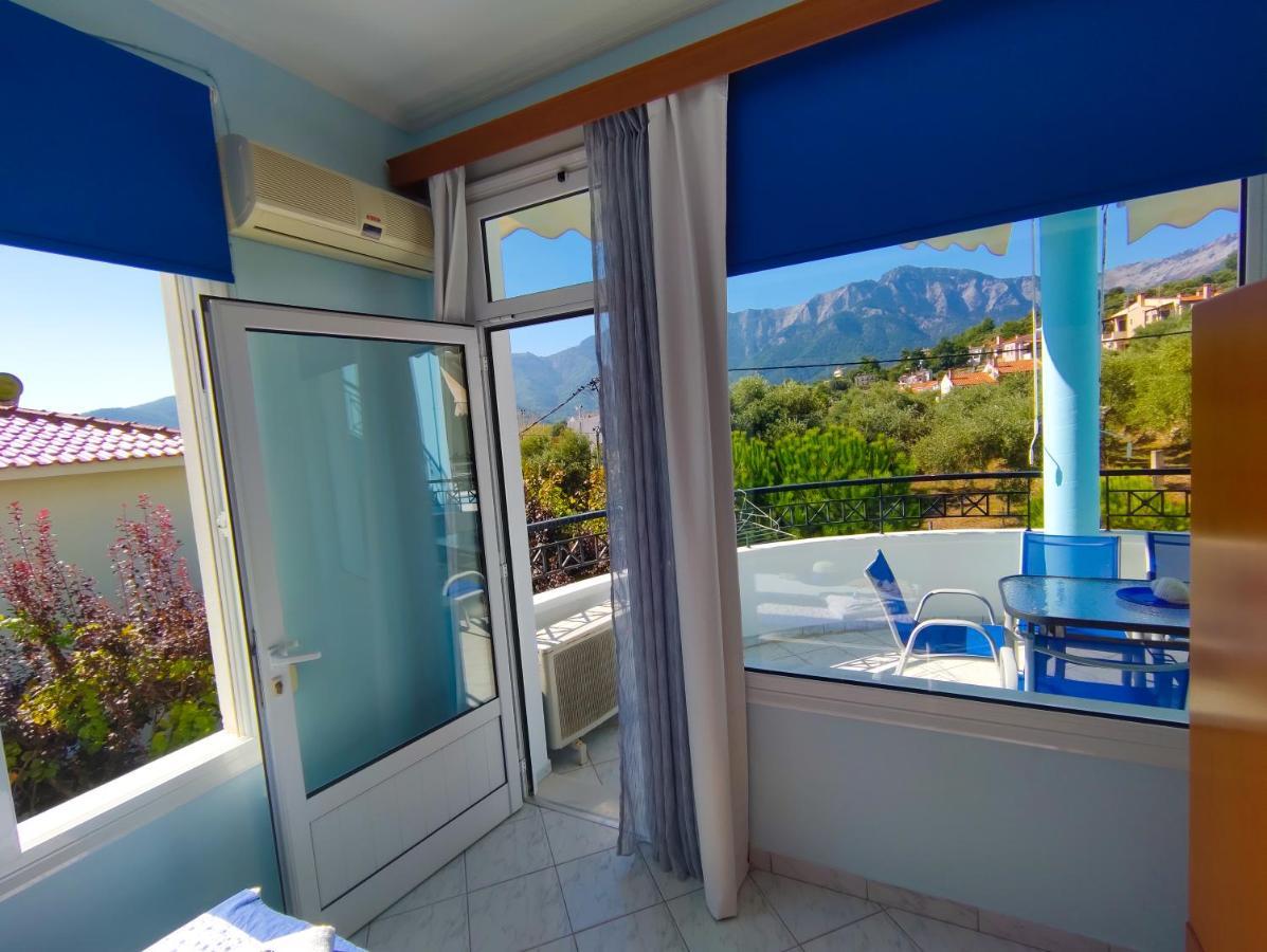 Ellinas Hotel Chrisi Ammoudia Exteriör bild