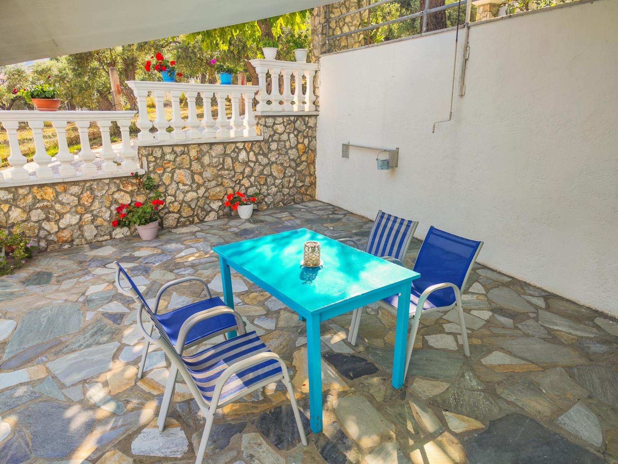 Ellinas Hotel Chrisi Ammoudia Exteriör bild