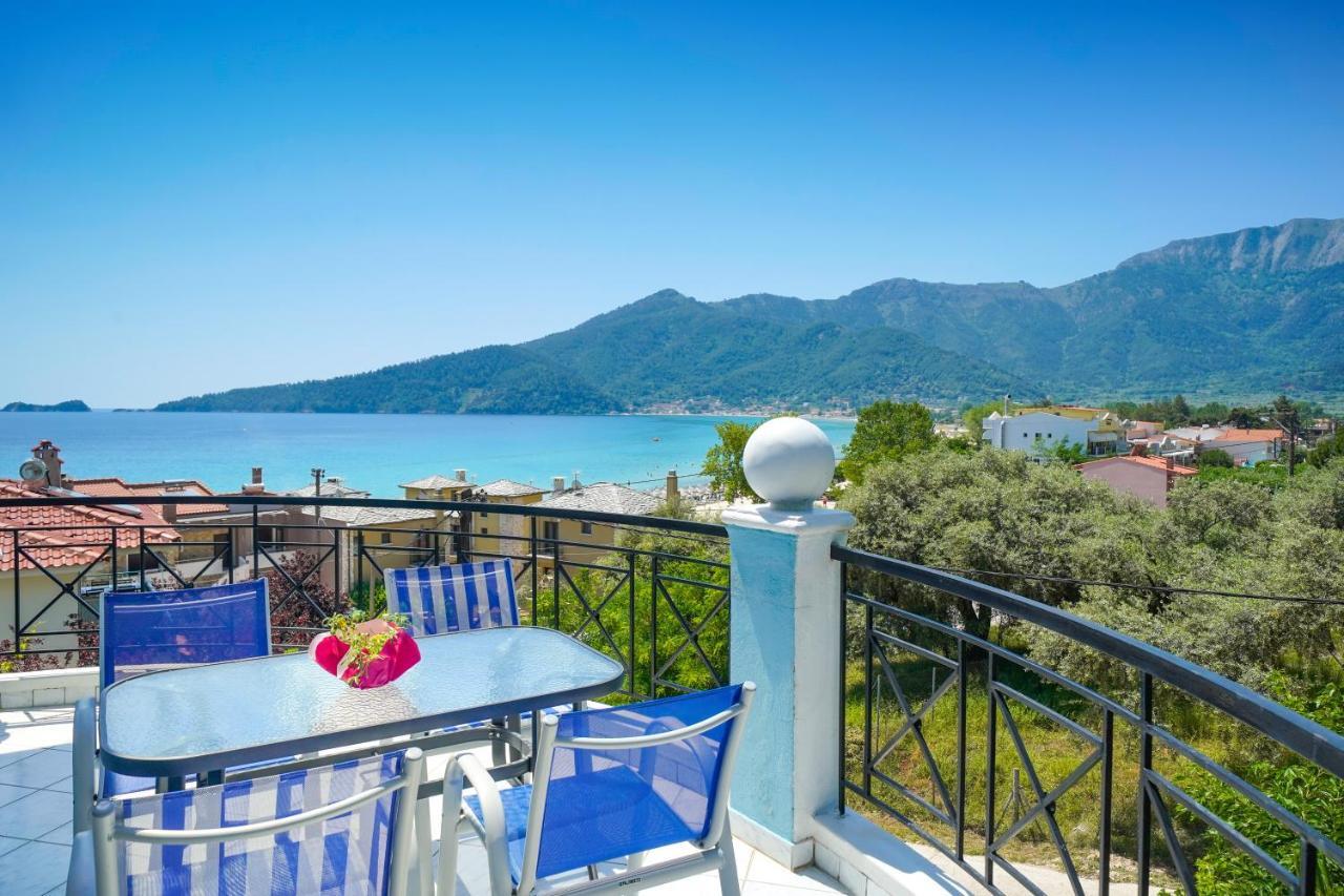 Ellinas Hotel Chrisi Ammoudia Exteriör bild