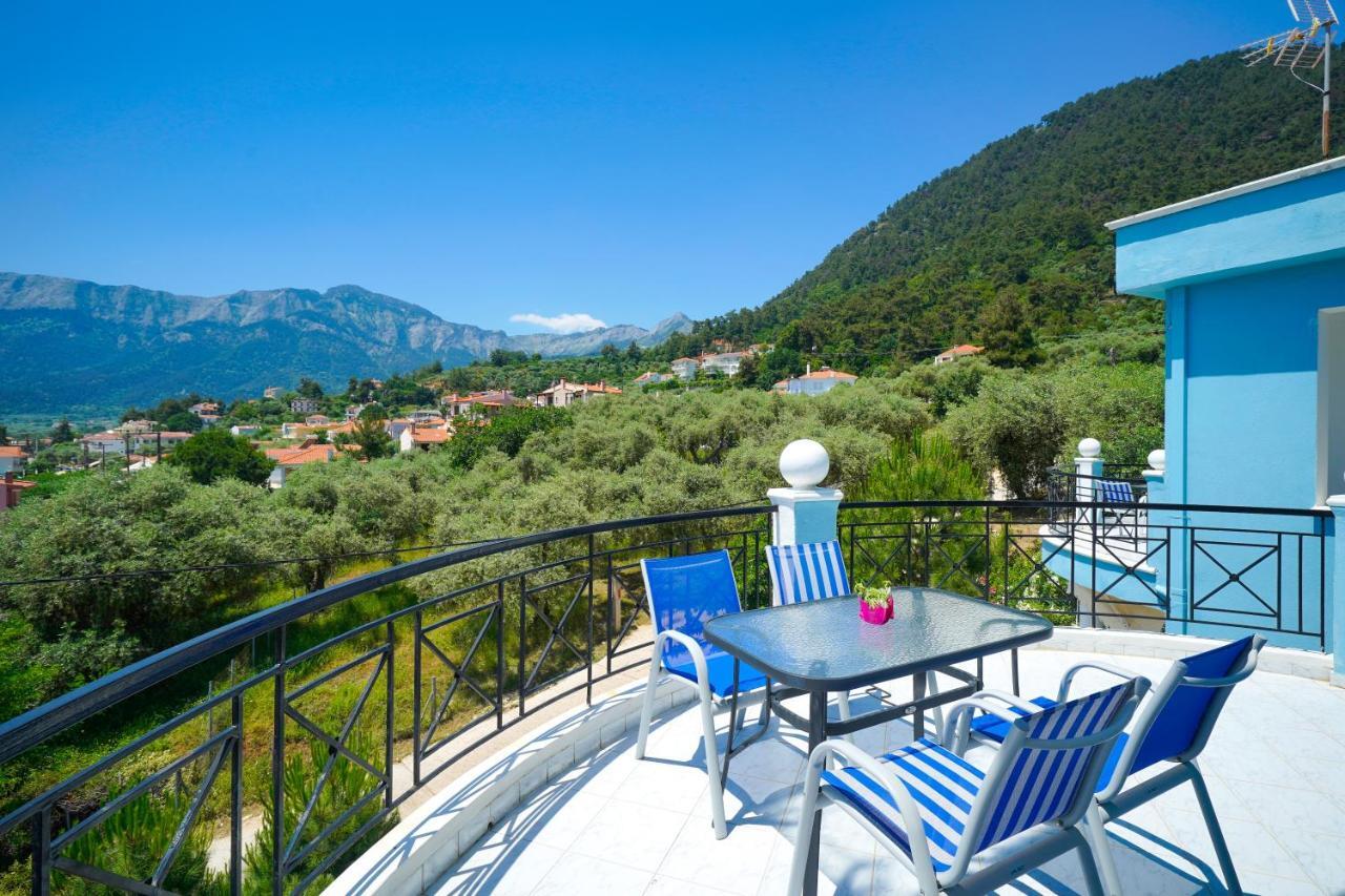 Ellinas Hotel Chrisi Ammoudia Exteriör bild